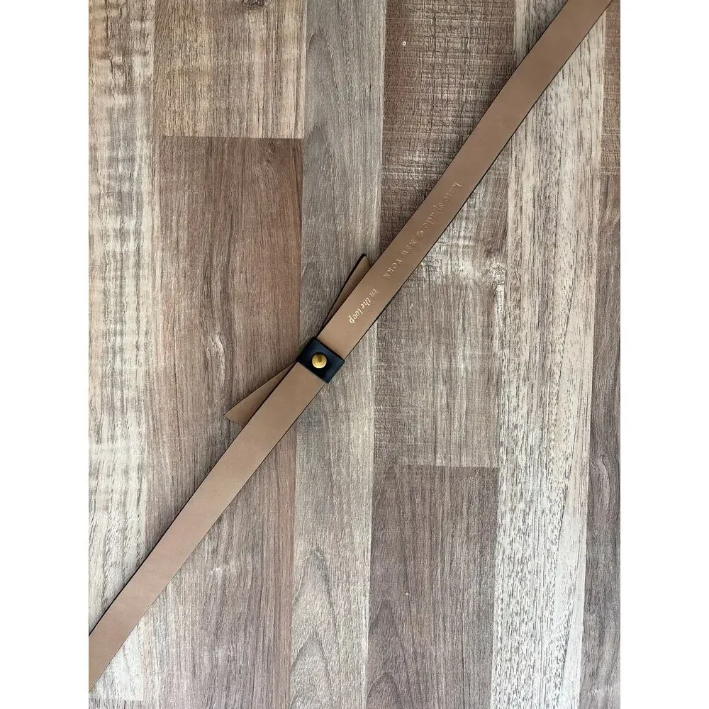 NWT Kate Spade New York Women's 19mm Bow Belt in Black size L